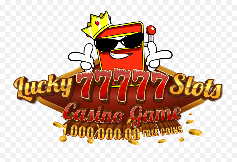 Lucky 77777 Slots Casino Game - Illustration Emoji,Lucky Emoji