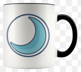 Crescent Moon Wiccan Spiritual Symbol 11oz - Time Words And Carole Baskin Mug Emoji,Crescent Moon Emoji Png