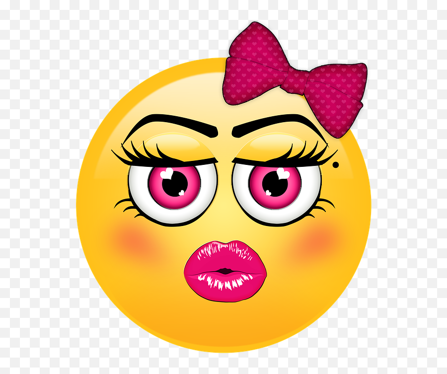 Emoji Kiss - Free Image On Pixabay Happy,Emoji