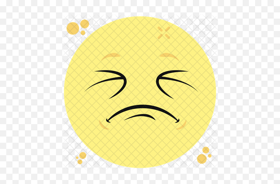 Weary Emoji Emoji Icon Of Flat Style - Dot,Weary Emoji