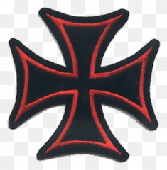 Patch - Anatomical Tell Tale Heart Red Horror Goth Large Iron Cross Patch Emoji,Jamaican Flag Emoji