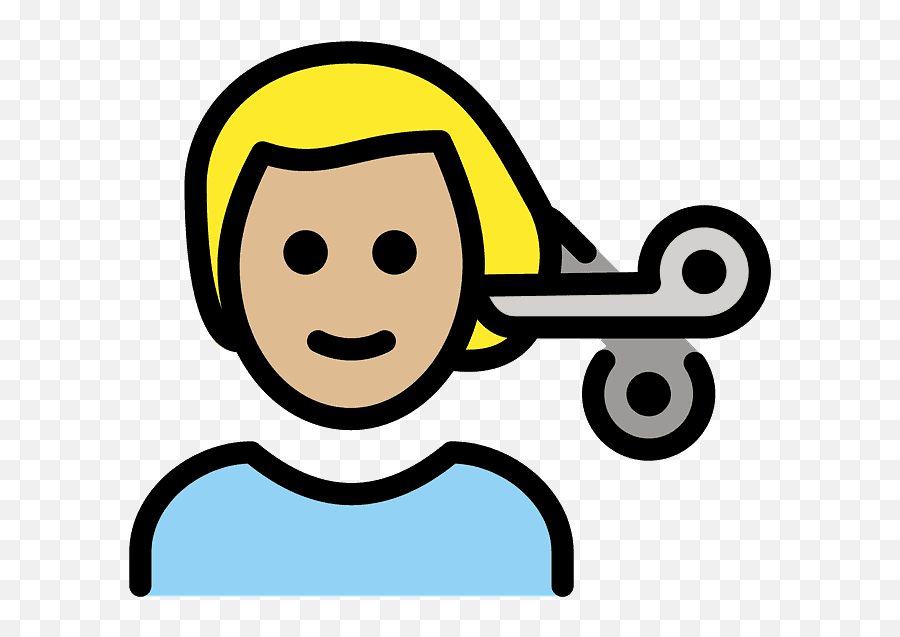 Man Getting Haircut Emoji Clipart Free Download Transparent - Happy,Person Emojis