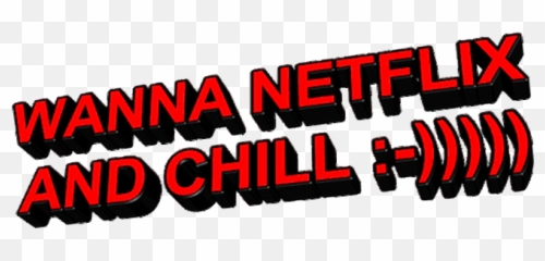 Top Netflix And Chill Stickers For - Horizontal Emoji