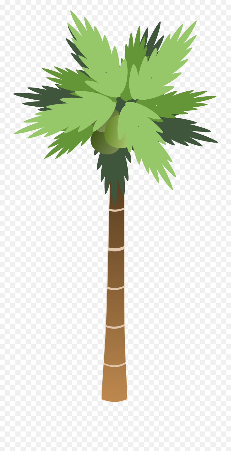 Palm Tree Clip Art - Tall Tree Clipart Emoji,Palm Tree Emoji Png