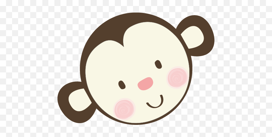 Kids Monkey Sticker - Happy Emoji,Emoji De Changuitos
