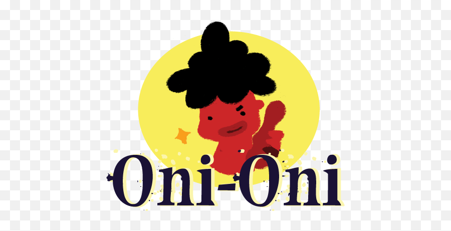 Oni - Graphic Design Emoji,Oni Emoji