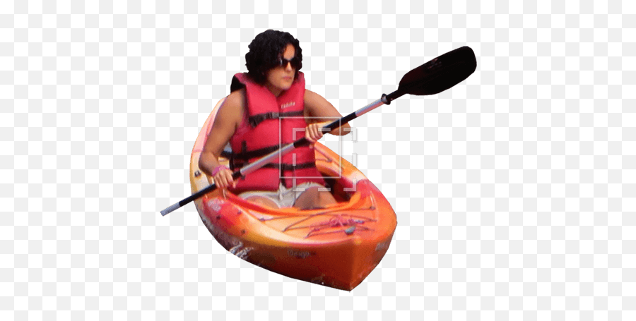 Man In Canoe Clipart Transparent - Kayaking Png Emoji,Canoe Emoji