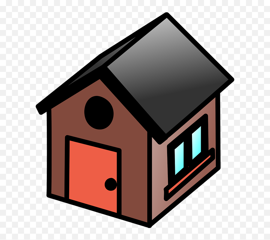 Free Dwelling House Illustrations - House Clip Art Emoji,House Emoticon