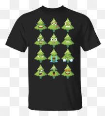 Emoji Christmas Tree Xmas Funny Faces - Super Mario Bros Peach Silueta,Emoji Christmas Tree