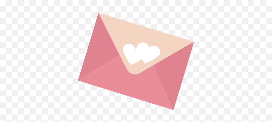 Letter Envelope Letters Pink Heart Hearts Daddybrad80 - Triangle Emoji,Envelope Emoji