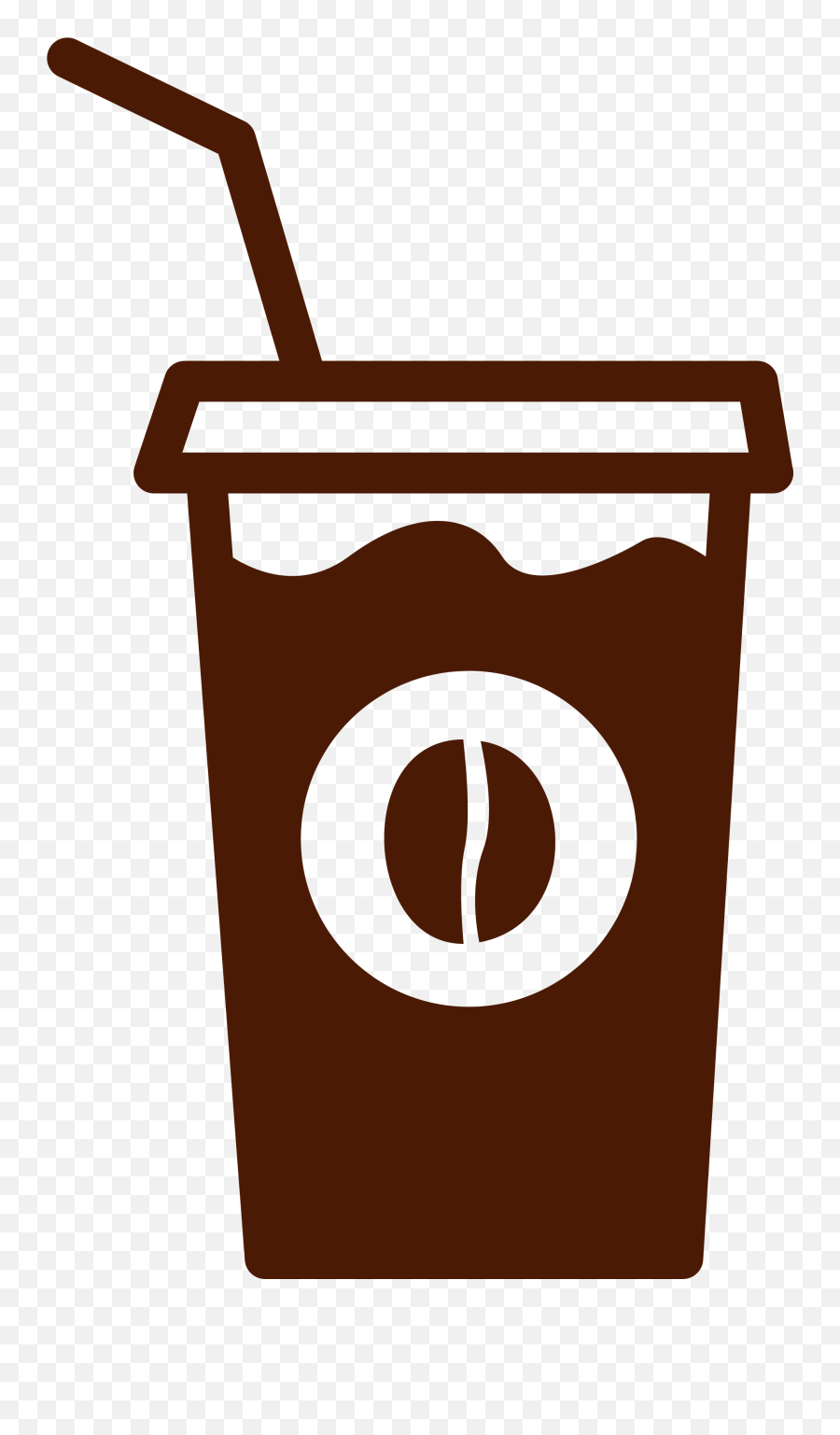 Iced Coffee Clipart - Iced Coffee Clipart Png Emoji,Iced Coffee Emoji