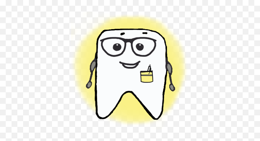 Tooth Cute Stickers - Cartoon Emoji,Missing Teeth Emoji