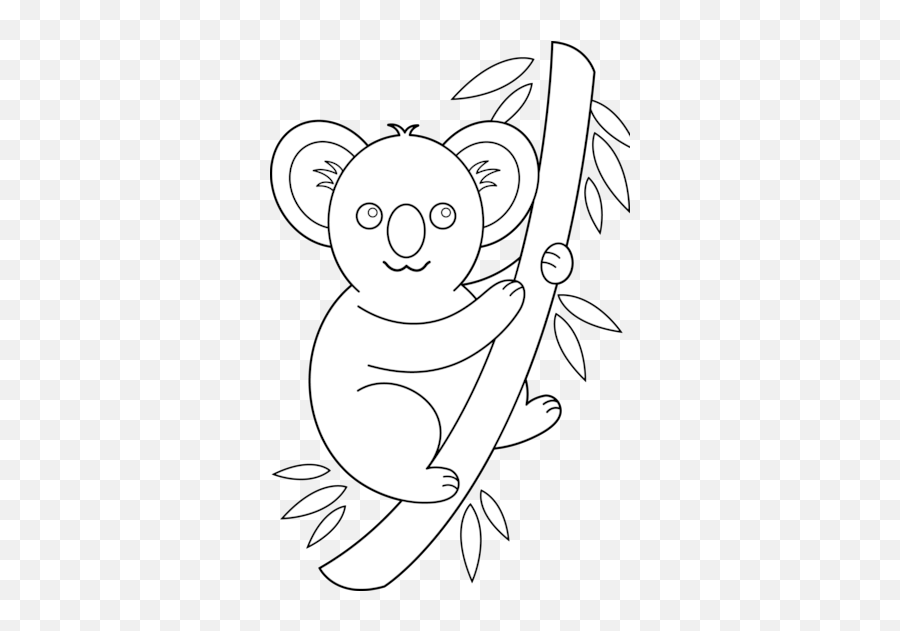 Koala Bear Download Free Clip Art - Koala Clipart Black And White Emoji,Koala Bear Emoji