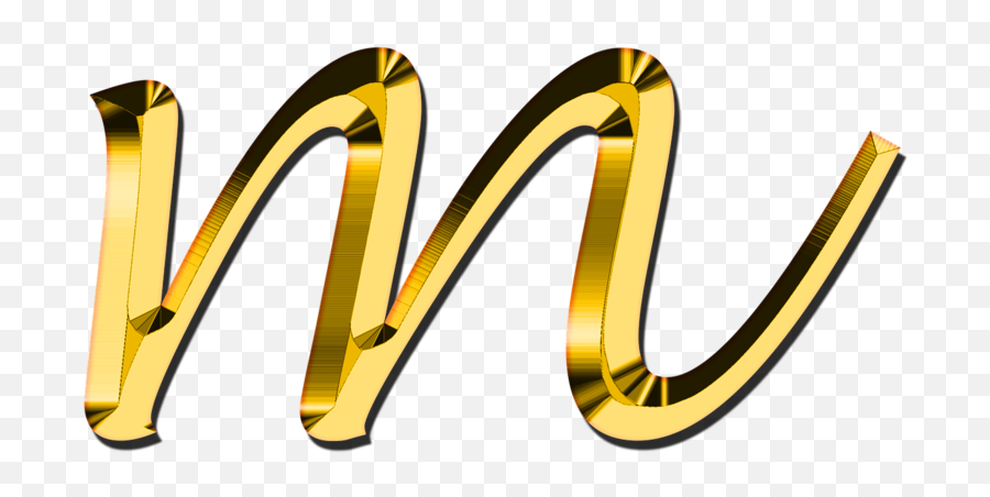 Download Free Png Small - Gold Letters Png Emoji,Letter M Emoji