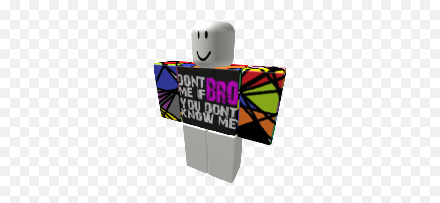Dont Bro Me If You Dont Know Me - Roblox Damian Wayne Shirt Emoji,Dont Know Emoticon