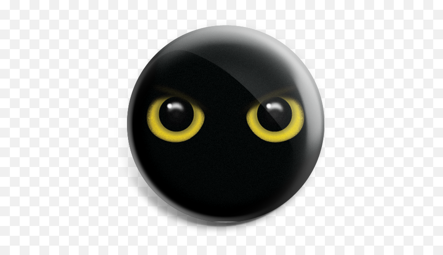 Black Cat - Circle Emoji,Black Cat Emoticon