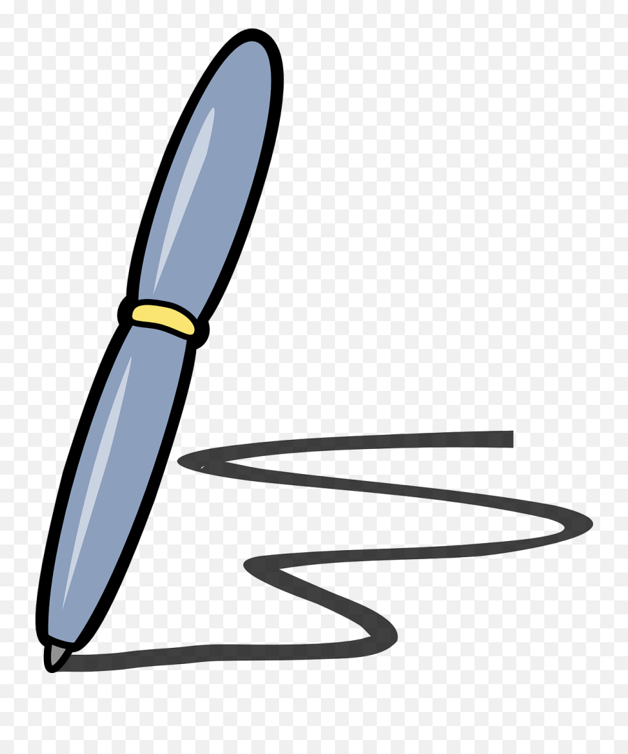 Inkpen Ballpoint Pen Fountain Pen - Pen Clipart Emoji,Ink Pen Emoji
