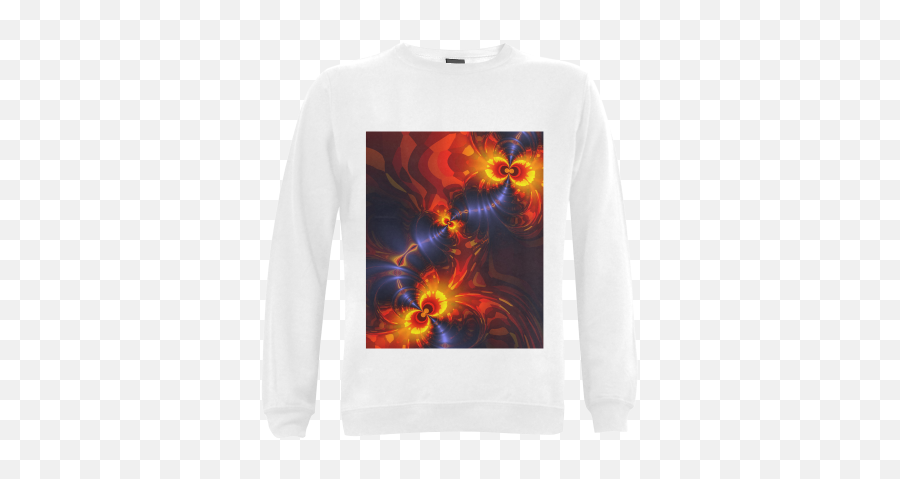 Violet Gold Wings Gildan Crewneck Emoji,Tree Fire Emoji