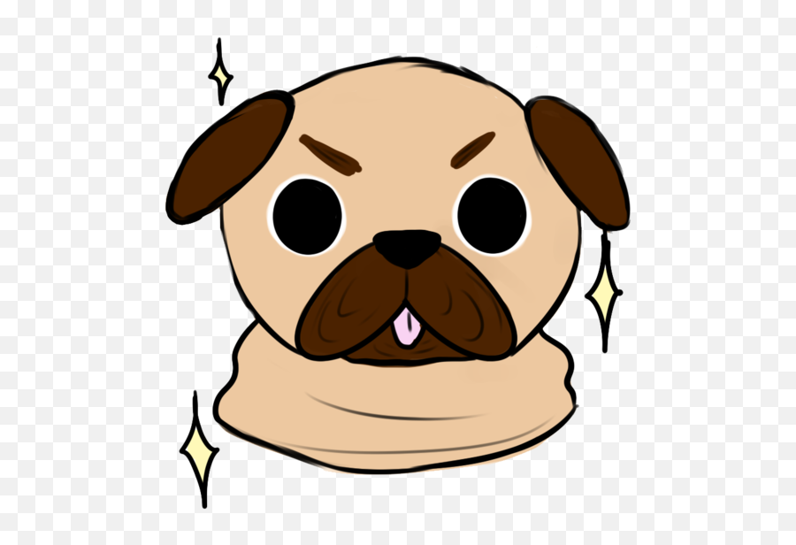 Pug Love Pugs Pug Pug Dogs - Pug Clip Art Emoji,Pug Emoji