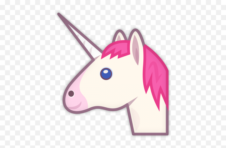 Imagenes De Emoji Unicornio Clipart - Unicorn Head With Transparent Background,Report Emoji