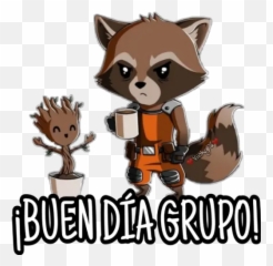 Stickers For - Cartoon Rocket Guardians Of The Galaxy Emoji