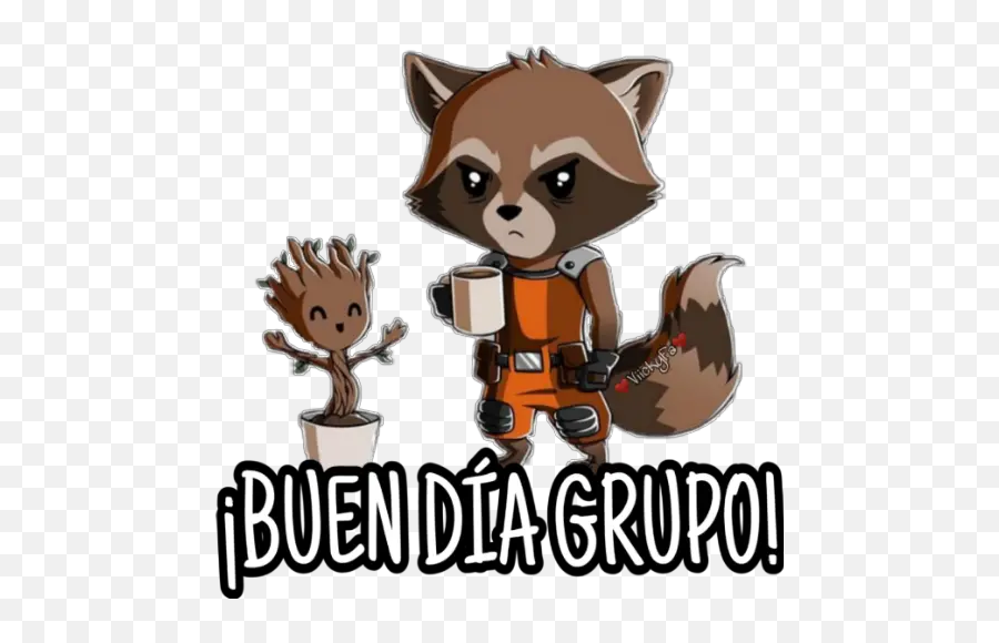 Stickers For - Cartoon Rocket Guardians Of The Galaxy Emoji,Raccoon Emoji Android