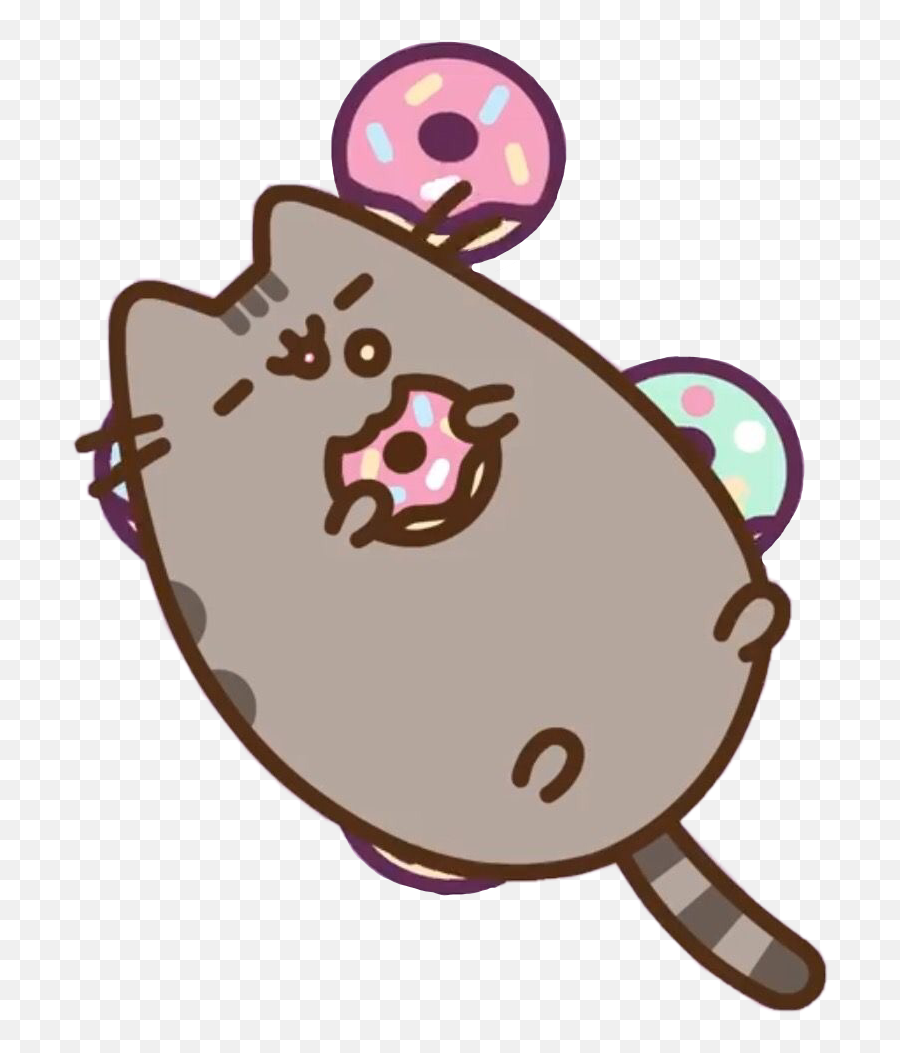 Pusheencat Cat Donuts Pringles - Pusheen Cat Emoji,Pringles Emoji