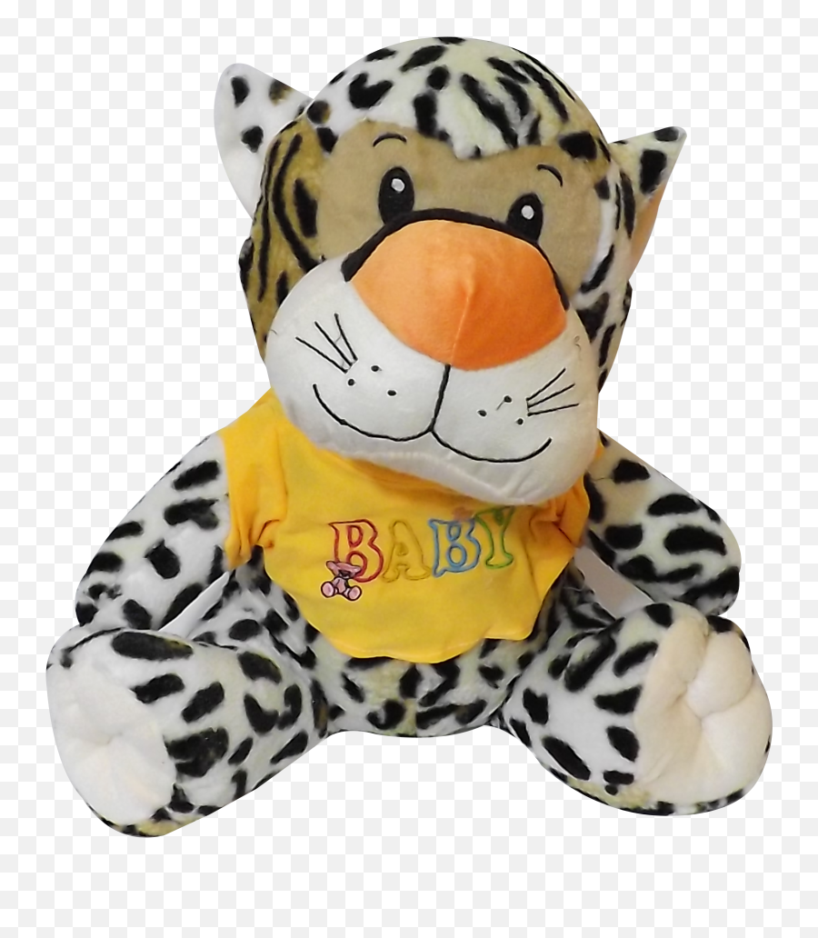 Leopardo Con Playera - Stuffed Toy Emoji,Emojis Changuitos