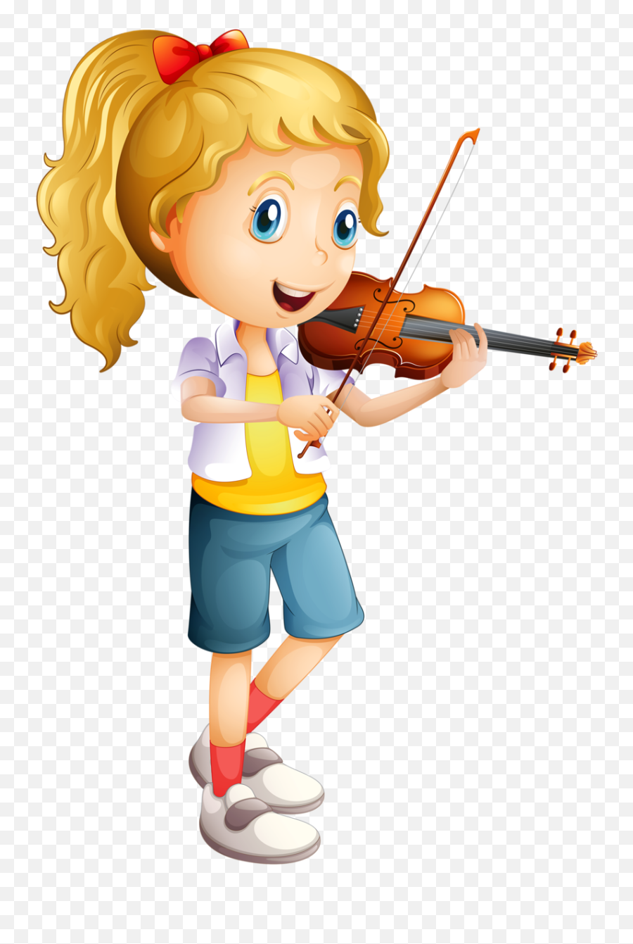 Photo From Album - Girl Playing Violin Clipart Emoji,Violin Emoticon