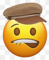 Emoji Emojiphone Cowboy - Smiley,Emojios