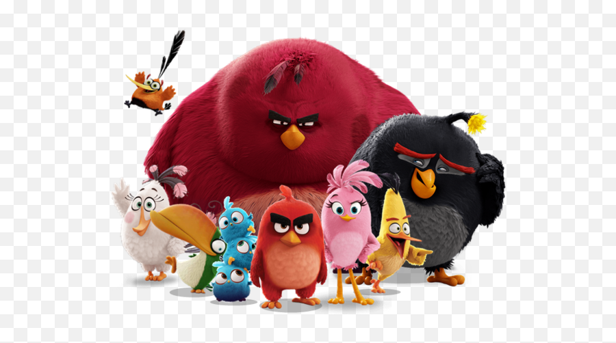 Angrybirdsmovie Angrybirds Angry Bird Group Pic Famous - Angry Birds Movie Characters Emoji,Angry Birds Emojis