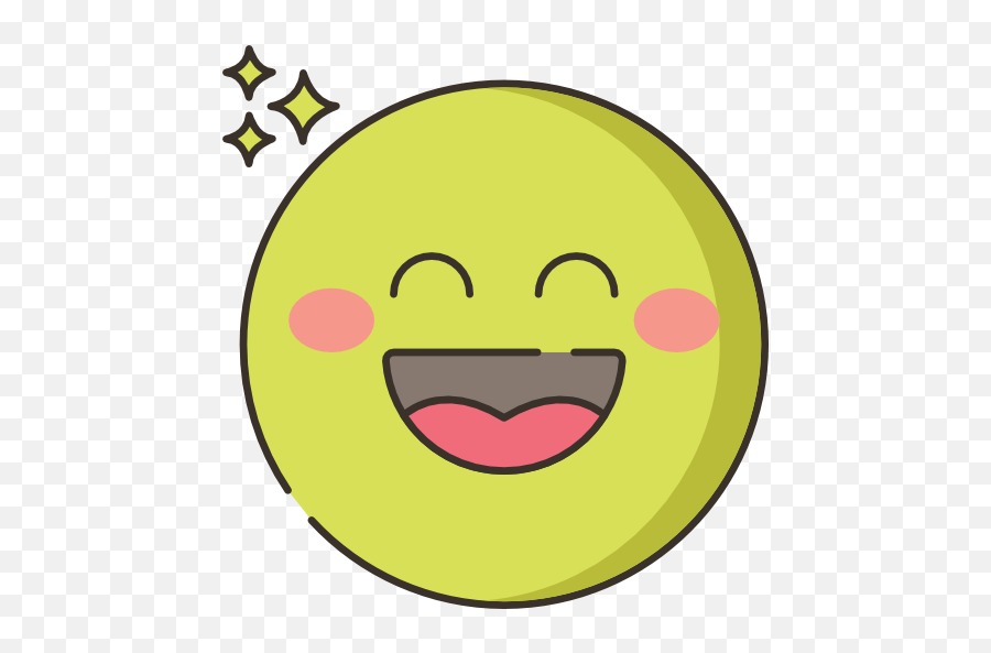 Happy - Icon Emoji,Zucchini Emoji