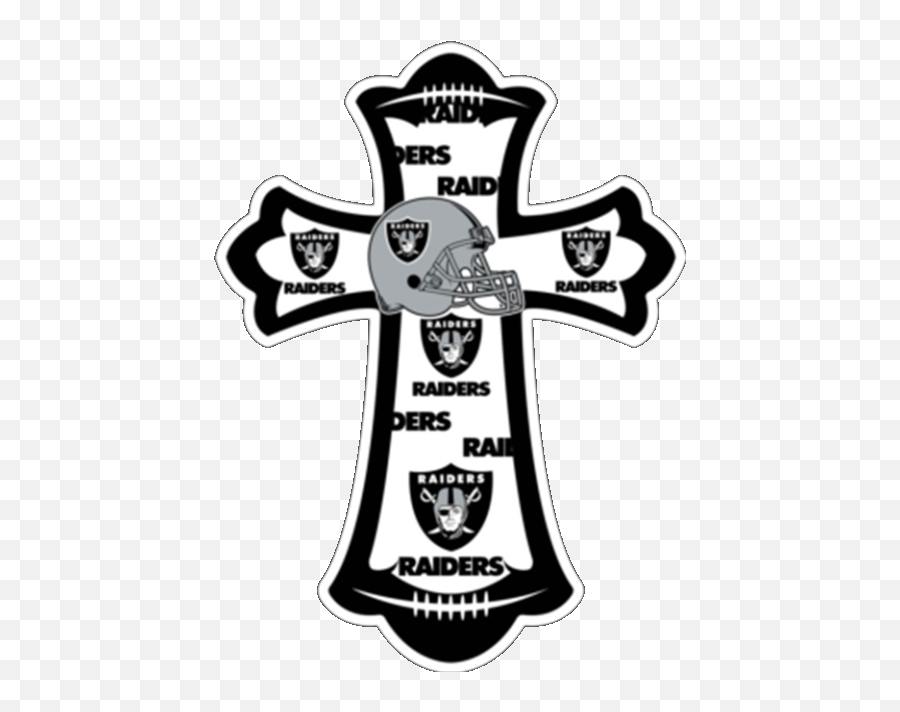 Trending Raiders Stickers - Cross Emoji,Raiders Emoji