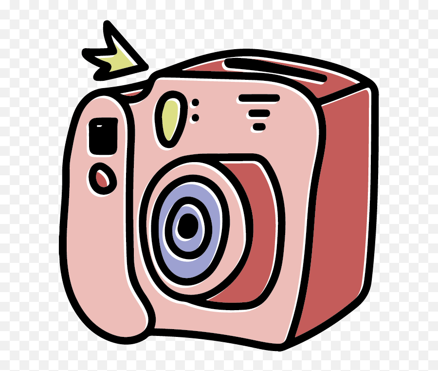 Cute Vector Drawing Camera Gif PNG Images