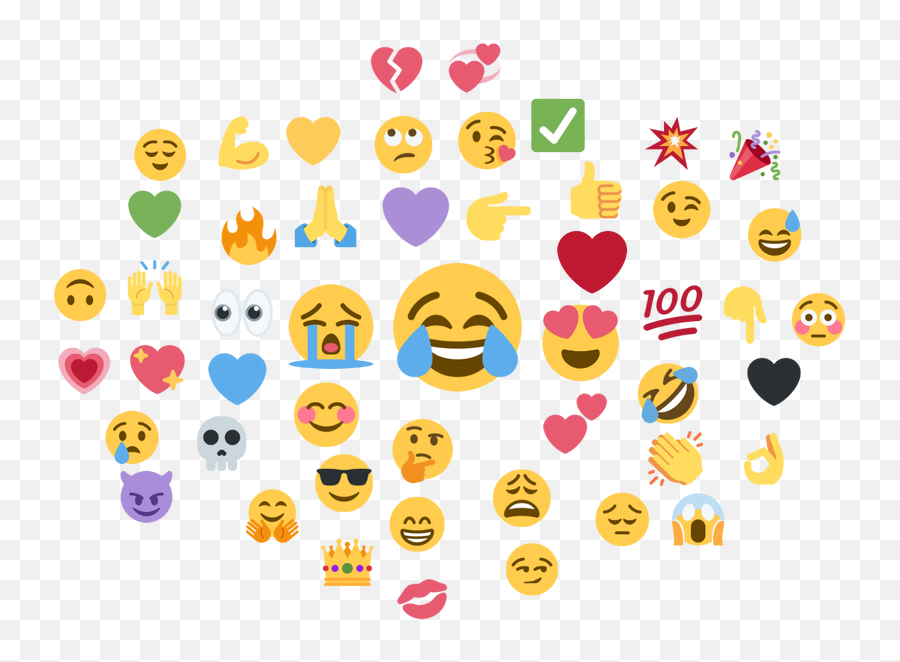 Les Emojis Les Plus Populaires Brandwatch - Smiley,Emoticones Para Twitter