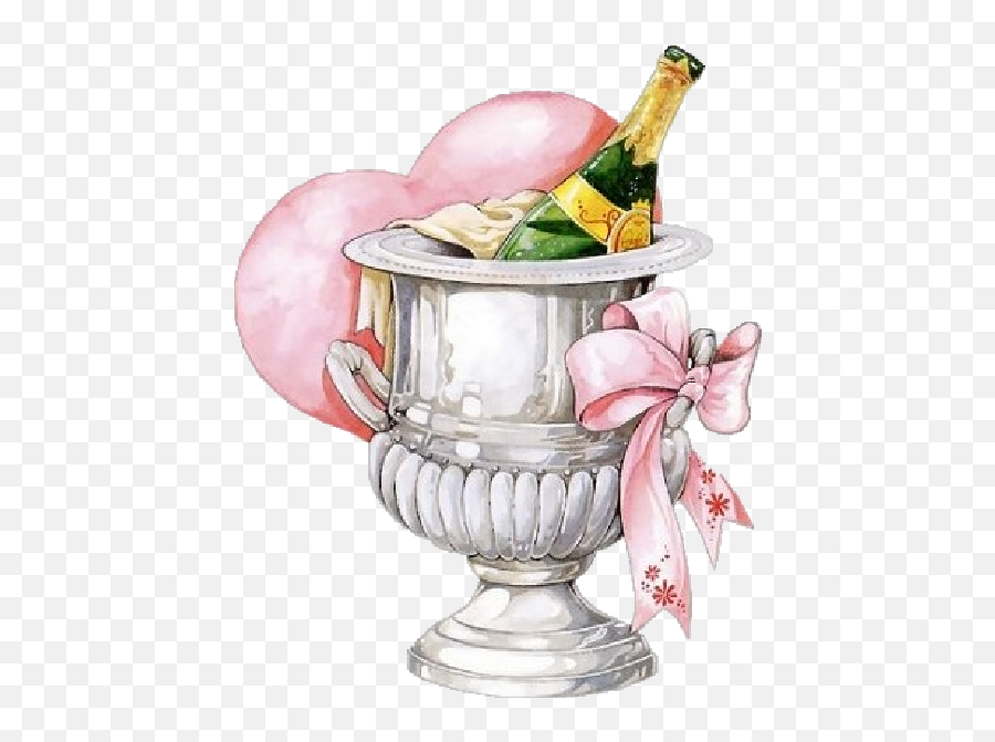 Champagne Emoji Png - Transparent Background Anniversary Clipart,Champagne Toast Emoji