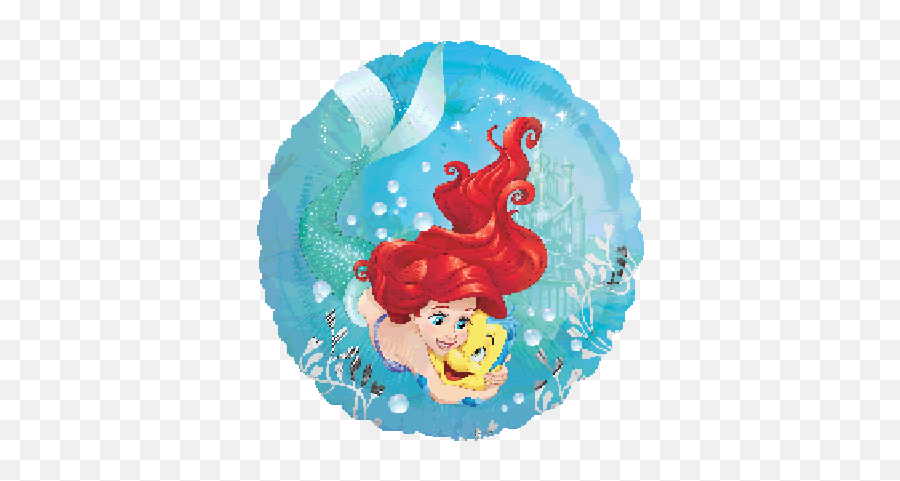 Disney Little Mermaid - Licensed Products Little Mermaid Flounder And Ariel Emoji,The Little Mermaid Emoji