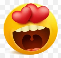 Heart Eyes Emoji PNG Transparent Picture Mart - Png For Whatsapp