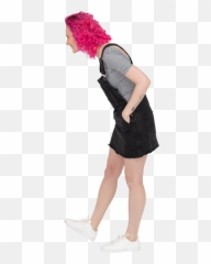 Cheerful Slim Woman Laughing PNG Photos u0026 Pictures Icons8 - Clubwear Emoji