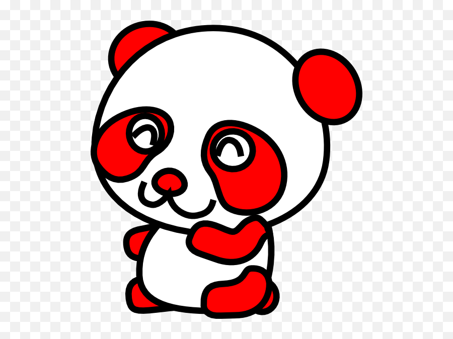 Download Face Clipart Red Panda - Red And White Panda Emoji,Red Panda Emoji