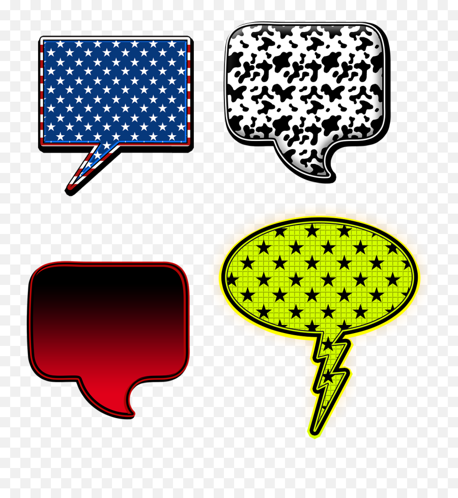 Comic Speech Bubbles Superhero - Free Image On Pixabay Handbag Emoji,Superhero Emojis For Android