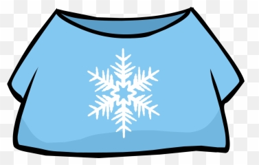 Snowflake T - Club Penguin Blue T Shirt Emoji,Snowflake Emoji Png