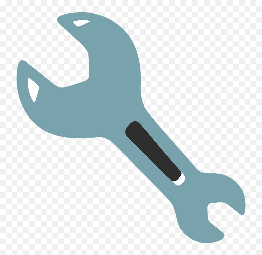 Wrench Emoji Clipart - Technic Emoji,Hammer And Wrench Emoji