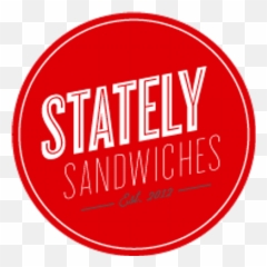 Stately Sandwiches - Urban Eats Logo Emoji