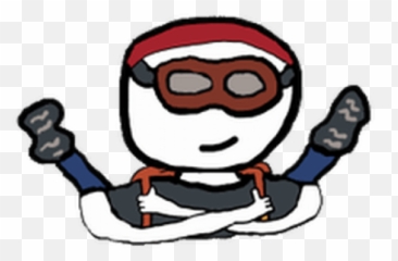 Parachute Clipart Stickman - Cartoon Emoji,Parachute Emoji