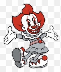 It Pennywise Cartoon Horror Freetoedit - Evil Clown Emoji,Pennywise Emoji