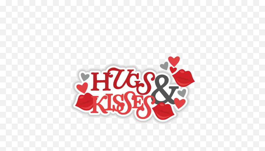 Hug And Kiss Clipart - Hugs And Kisses Cute Emoji,Emoji Hugs And Kisses