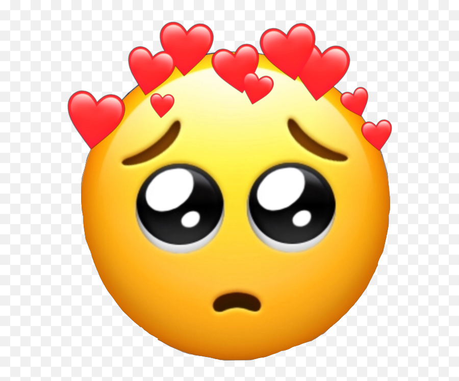 Emoji Emojiheart Please Sadface Cuteemoji Freetouse Lik - Sad Face Broken Heart Emoji,Please Emoji