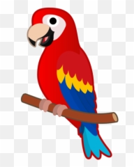 Parrot Emoji - Parrot Emoji,Bird Emoji