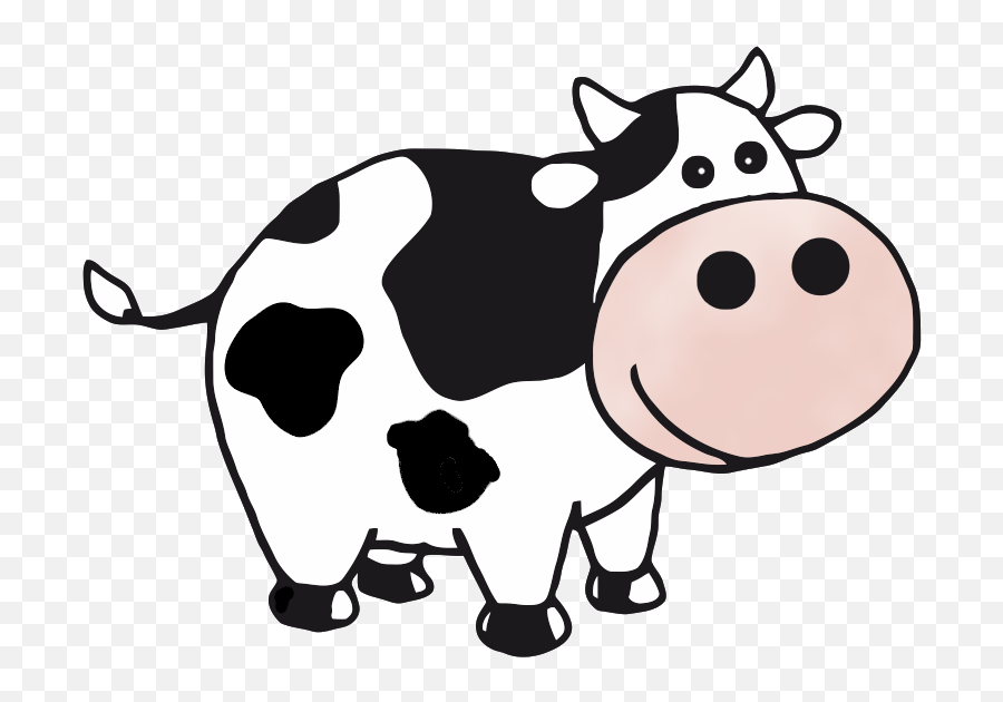 Free Dairy Cow Cliparts Download Free - Cow Clipart Transparent Background Emoji,Cow And Face Emoji